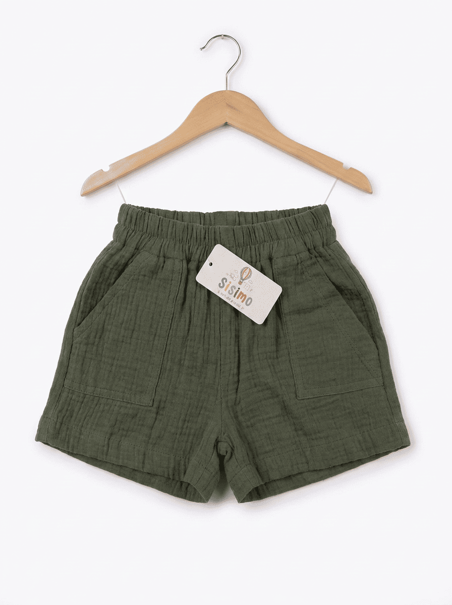 Short Eden-Vert - vue 4