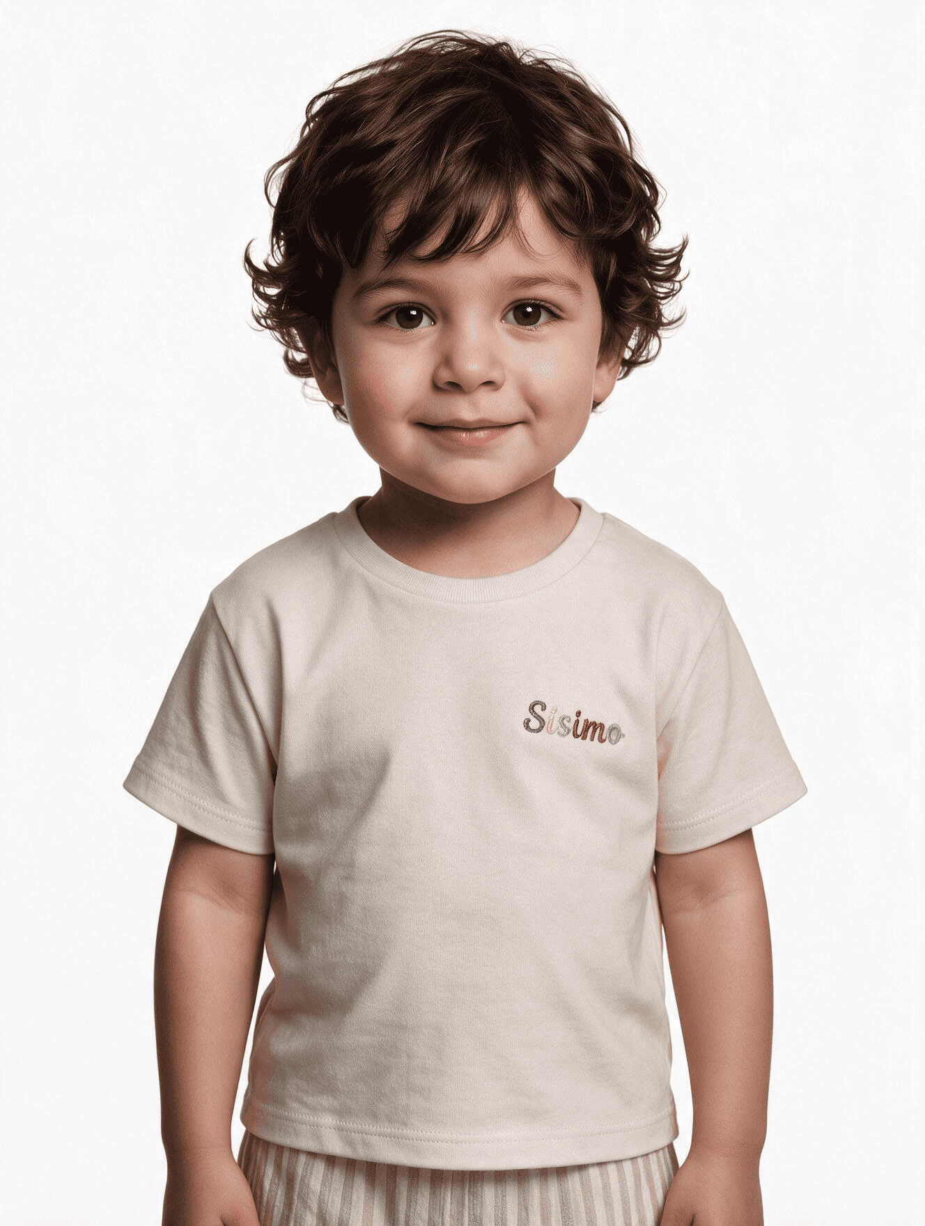 T-shirt Beige-Girafe Savane - vue 4