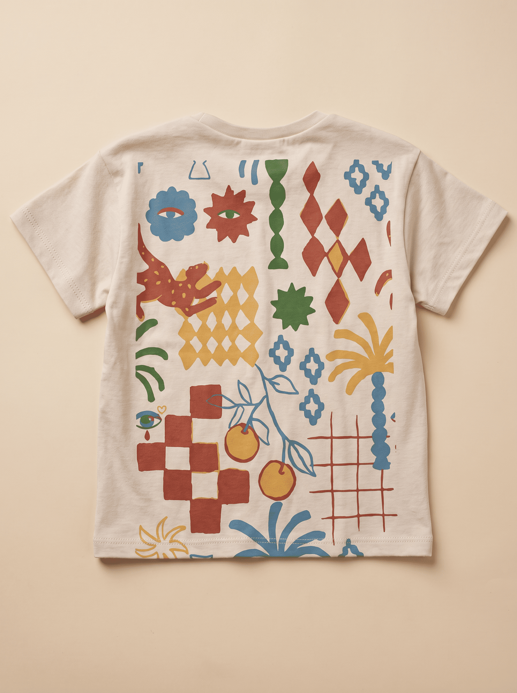 T-shirt Beige – Hakuna - vue 2