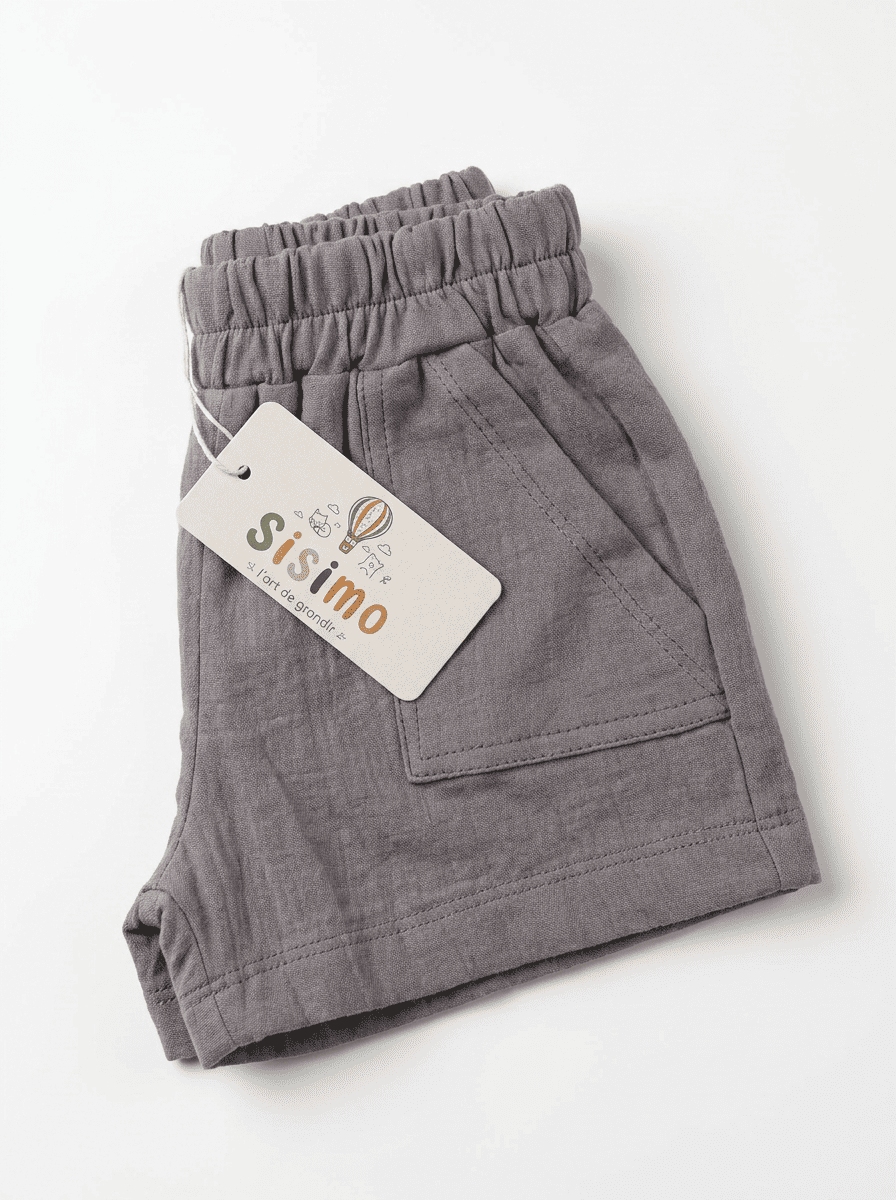 Short Malo -Gris