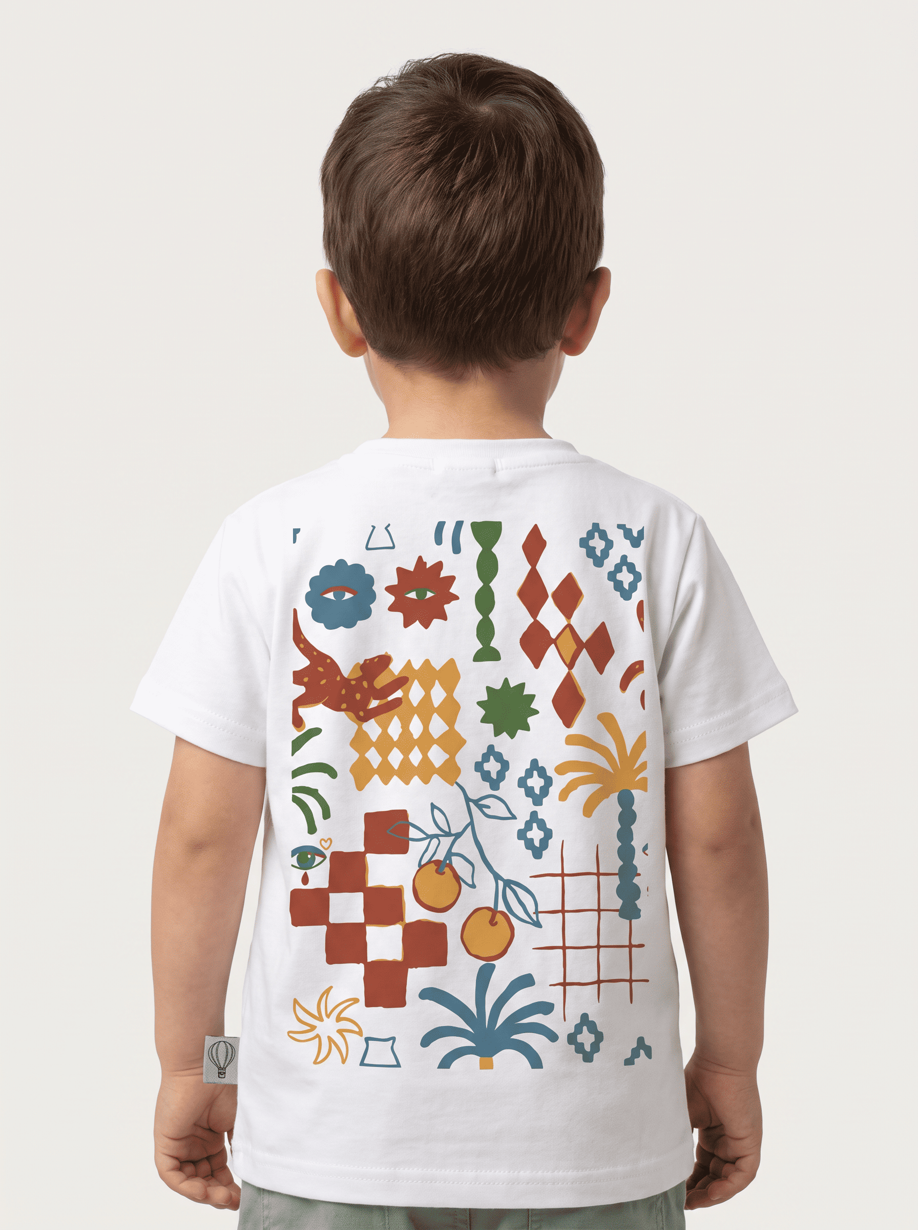 T-shirt Blanc-Hakuna - vue 4